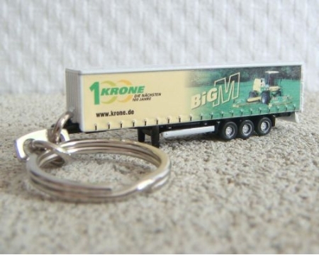 Krone Trailer with Big M Decoration Keyring (uitloop)